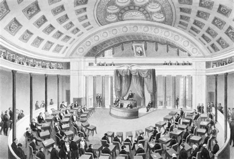 Drawing of United States Senate Chamber posters & prints by Corbis