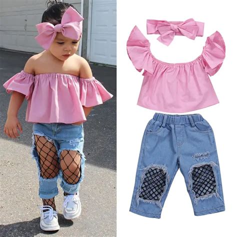 2017 Hot Selling 3Pcs Baby Girl Clothing Set Kids Bebes Girls Toddler ...