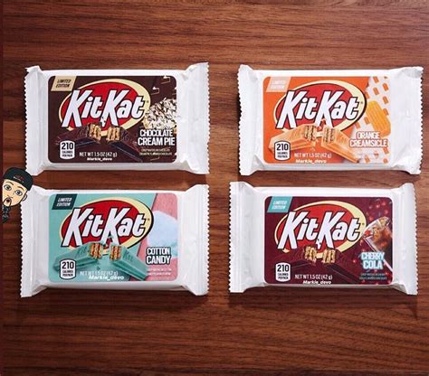 Kit Kat Is Reportedly Releasing 5 New Flavors In 2020, Including Apple Pie And Cotton Candy