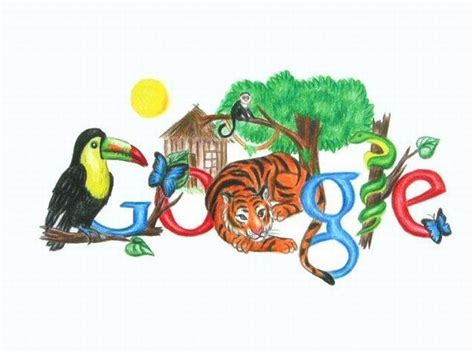 Google Jungle | Google Doodles | Pinterest | Google doodles, Doodle and ...