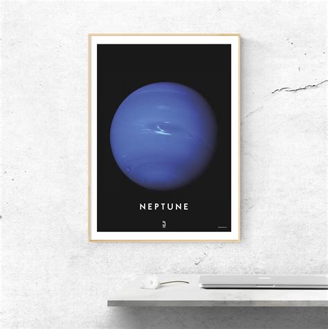 NEPTUNE Poster Wall Art. Planet Poster. High Resolution | Etsy