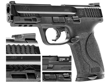 Umarex - Smith&Wesson M&P9c M2.0 T4E RAM Rubber Bullet Pistol cal. .43 - 2.4767 best price ...