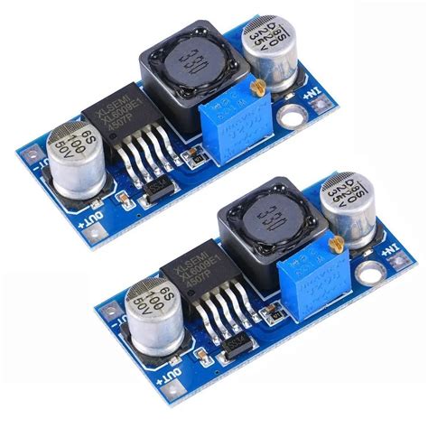 10Pcs /Lot XL6009 4A DC DC Adjustable Step Up Boost Converter Module 3 32V to 5 35V Voltage ...