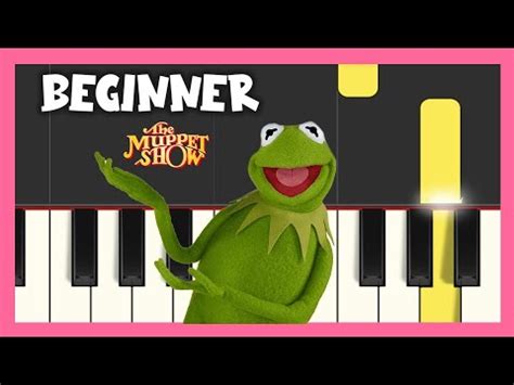 The Muppet Show Theme - BEGINNER Piano - YouTube