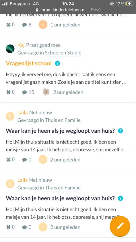 Ik zie de verkeerde gebruikersnaam bij topics staan? | Kindertelefoon Community