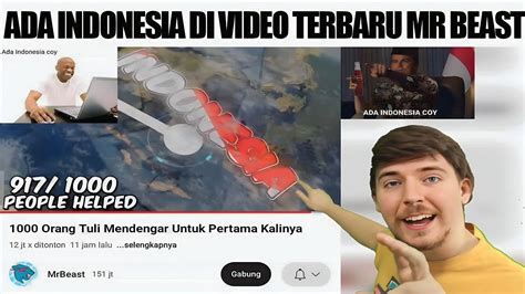 Ada Indonesia Di Video Terbaru Mr Beast Coy... - YouTube