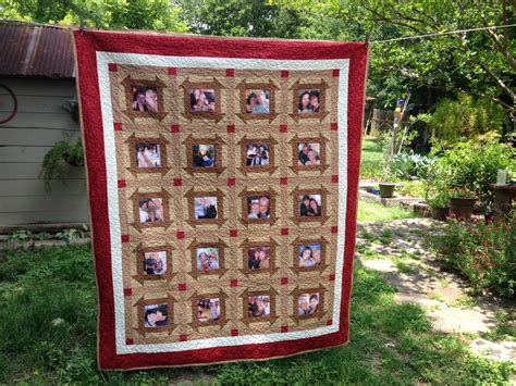 Sew And Tell Quilts: Photo Memorial Quilt