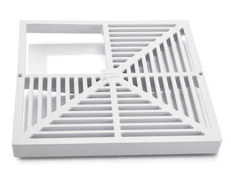 12" x 12" Floor Sink Grate - PVC 3/4 Grate - Drain-Net