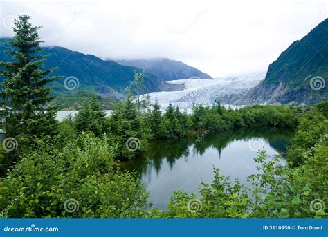 Glacier in Juneau Alaska stock photo. Image of iceburg - 3110950