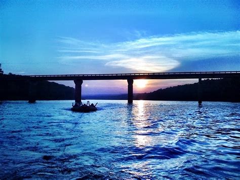 Greer Ferry Lake at Sunset - First Security Bank