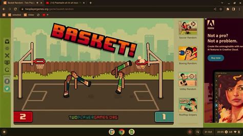 BASKET RANDOM!/ two player games.org - YouTube