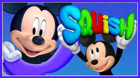 Mickey Mouse Squish: Design, Create & With Micky Mouse - Disney Junior Kids - YouTube