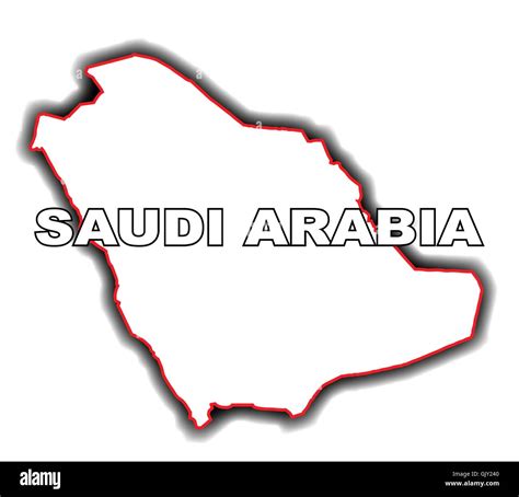 Saudi Arabia Map High Resolution Stock Photography and Images - Alamy