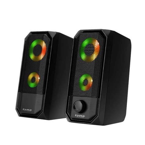 Marvo Scorpion SG-265 2.0 Stereo RGB Gaming Computer Speakers - Dual Pack