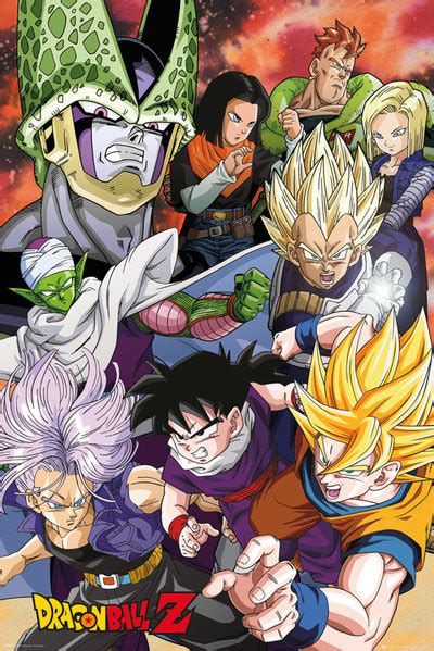 Dragon Ball Z - Cell Saga Poster | Sold at Abposters.com