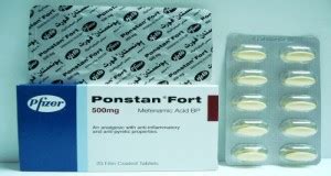 Ponstan 500mg Tablets - Rosheta