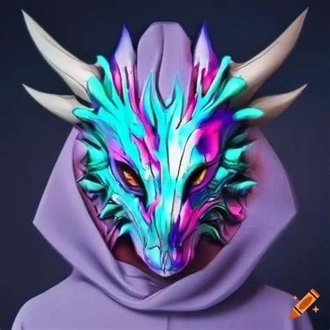 Dragon mask on Craiyon