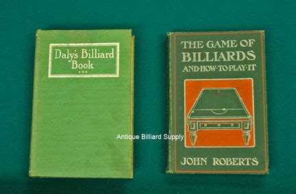 Antique Billiard Supply: Daly's Billiard Book