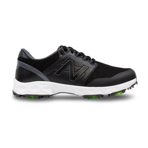 Men’s Fresh Foam Force Spiked Golf Shoe - Black/Green | NEW BALANCE ...