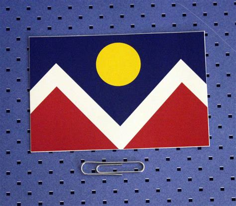 City of Denver Flag Sticker - Etsy