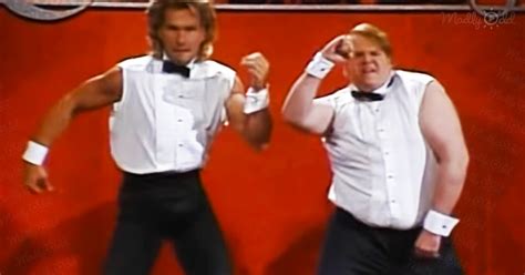 30 Years Later, Patrick Swayze and Chris Farley’s ‘Chippendale Sketch ...