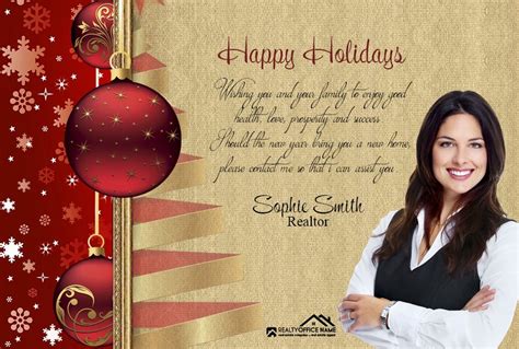 Real Estate Holiday Postcard 01 | Real Estate Christmas Postcard-01 ...