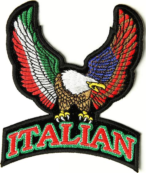 Eagle Patch: Italian Wings Patch | Embroidered Patches