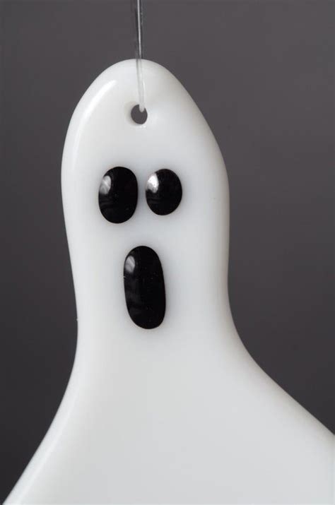 Items similar to Ghostly Halloween ornament free shipping, ghost ornament, halloween d ...