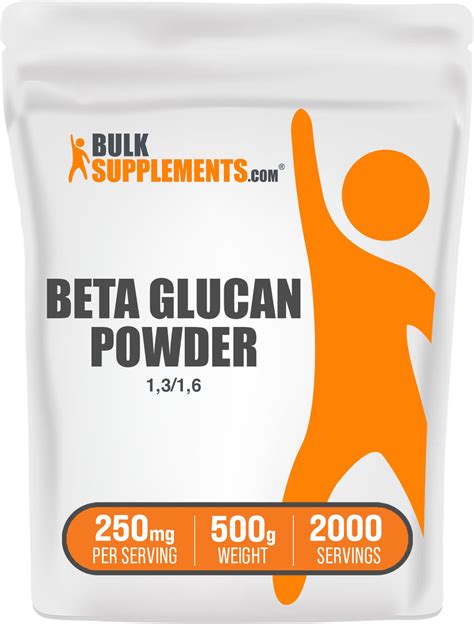 Beta Glucan Supplement | Beta 1,3/1,6 Glucan | Fiber Supplement