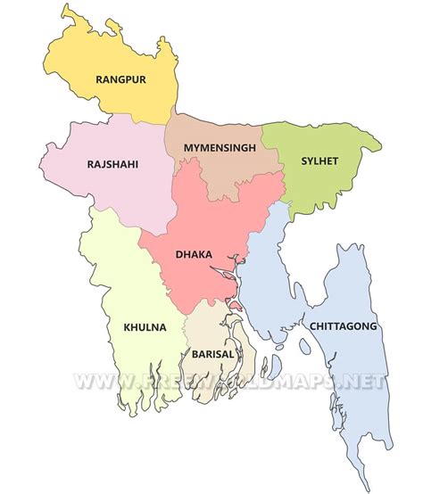 Maps Of Bangladesh Political Map Of Dhaka District | Images and Photos ...