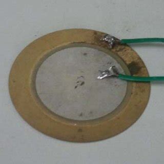 View of piezoelectric plate | Download Scientific Diagram