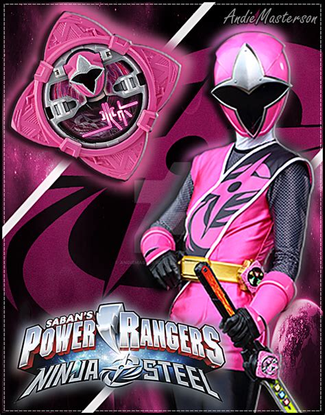 Ninja Steel Pink Ranger by AndieMasterson on DeviantArt