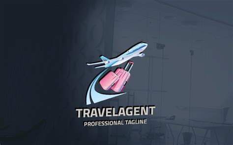 Travel Agent Logo Template #160900 - TemplateMonster