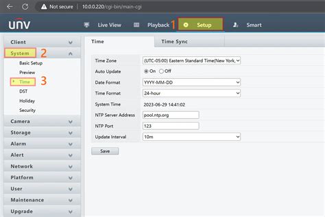 Setting the Date & Time on Your Uniview NVR | XLR Security