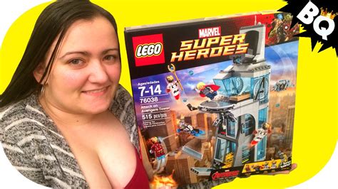 LEGO Marvel Avengers Age of Ultron Attack on Avengers Tower 76038 Build & Review - BrickQueen ...