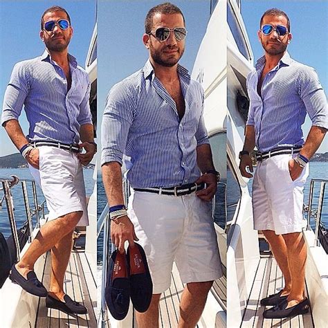 A nice outfit to match with the "Blue Alberts" and hit those Yacht ...