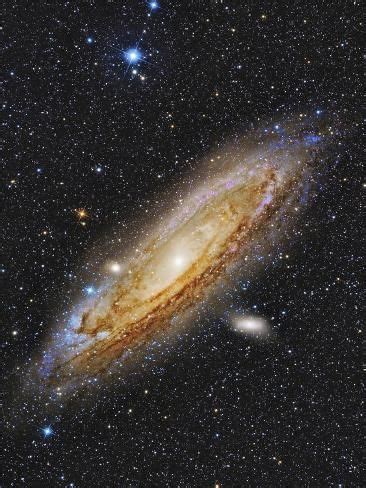 'Messier 31, the Andromeda Galaxy' Photographic Print | Art.com | Andromeda galaxy, Hubble space ...