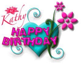 Happy birthday Kathy | Cards | Pinterest