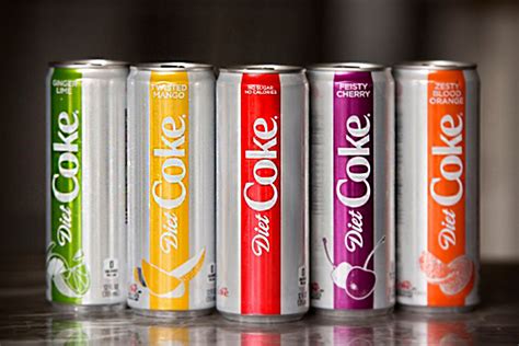 Diet Coke New Flavors: Ginger Lime, Feisty Cherry, Zesty Blood Orange, and Twisted Mango | The ...