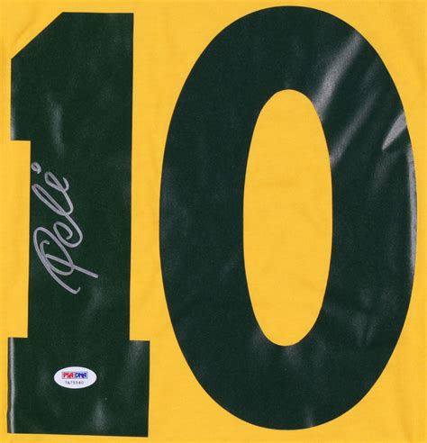 Pele Signed Brazil Jersey (PSA COA) | Pristine Auction