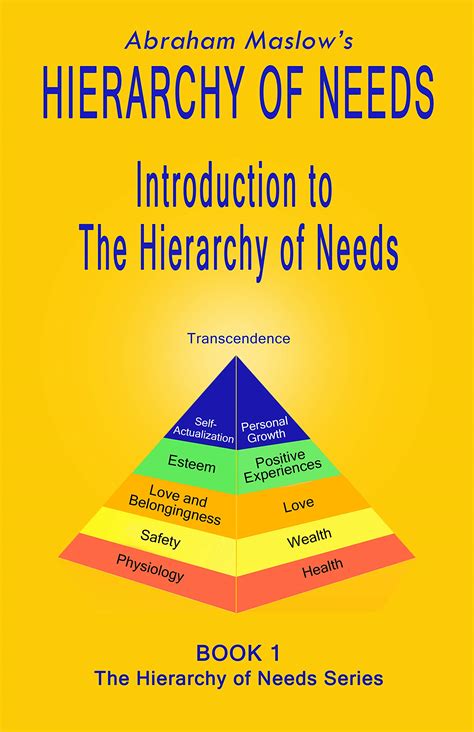 Abraham Maslow's Hierarchy of Needs: Introduction to The Hierarchy of Needs: A 12 Book Series ...