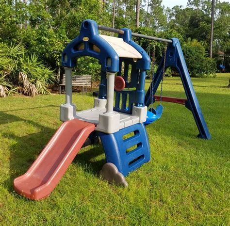 Little Tikes Clubhouse Swing Set for Sale in Bunnell, FL - OfferUp