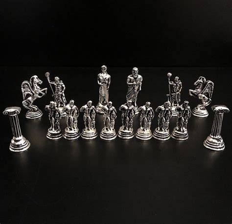 Antique Chess Set Vintage Vintage Chess Chess Set Custom - Etsy