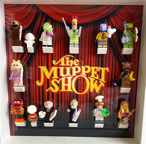 Display Case Frame for Lego the Muppets Minifigures Figures - Etsy