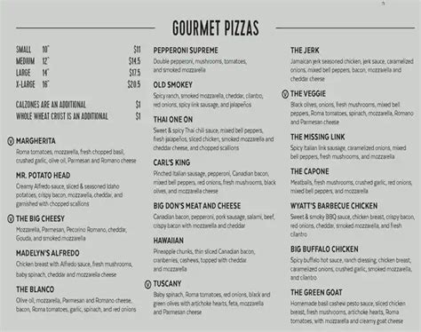 Crust Pizza Co. Menu, Menu for Crust Pizza Co., The Woodlands, Houston - Urbanspoon/Zomato