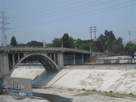 Sepulveda Wildlife Area: The Los Angeles River in a natural course ...