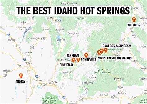 Idaho hot springs near boise with an idaho hot springs map – Artofit