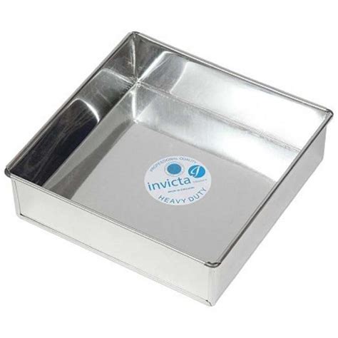 Invicta Professional Square Cake Tin 12 Inch