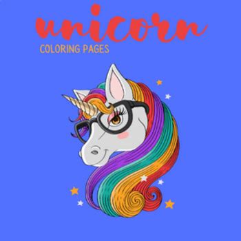 FREE Unicorn Coloring Pages Printable Coloring Book by damiya art