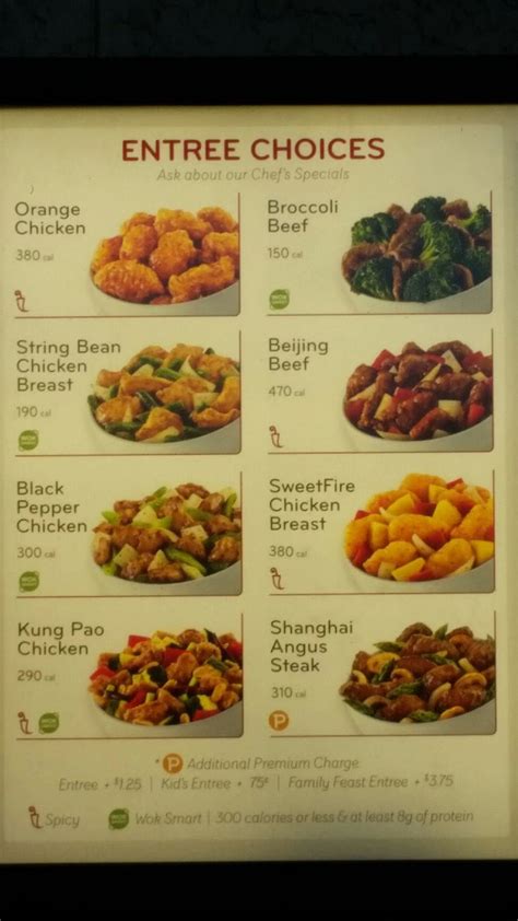 Panda Express Menu Prices